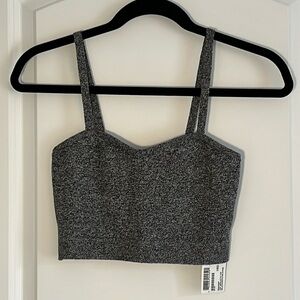 NWT - AMERICAN APPAREL - KNIT BRALETTE TOP